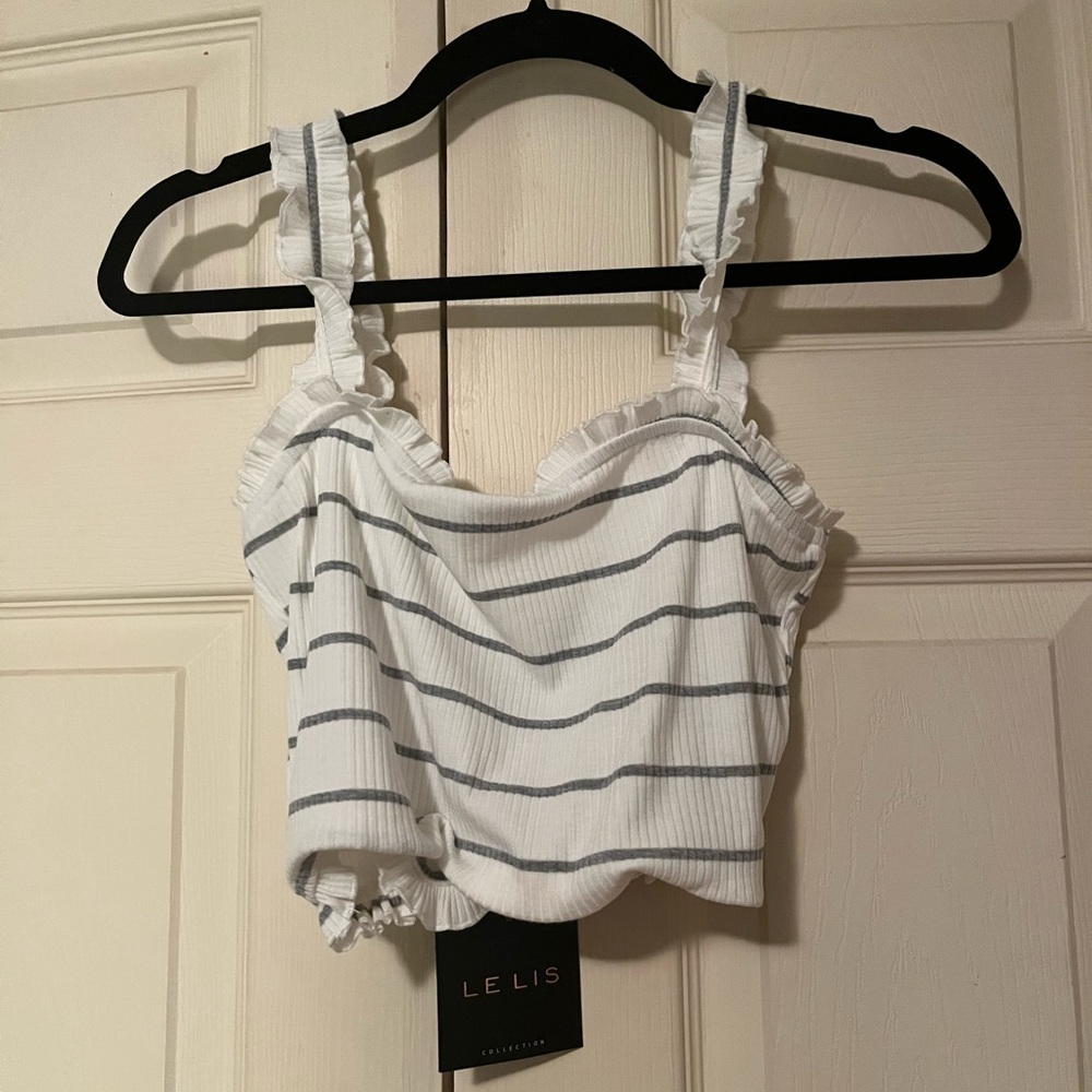 Lelis striped tank